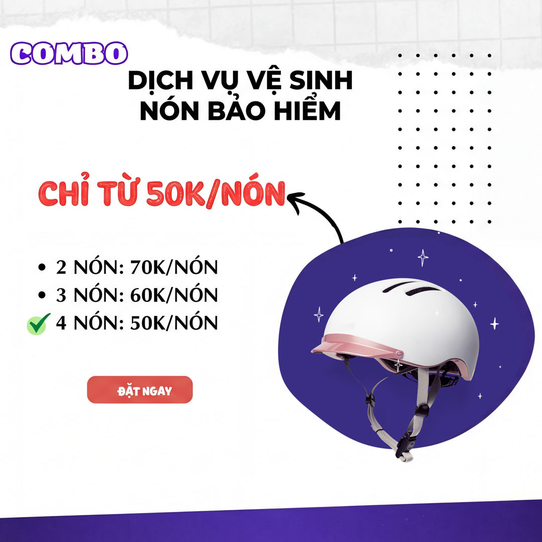 Khuyến mãi giặt nón